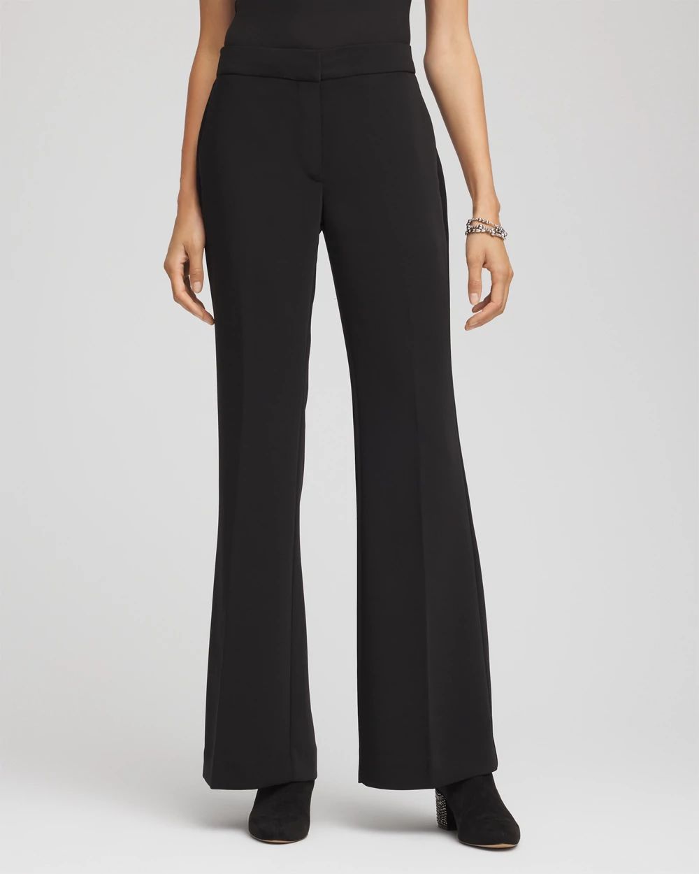 パンツ TROPICAL 1TUCK SLIM FLARE SLACKS 44 Shop Women's Flare Pants | Chico's
